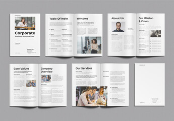 Corporate Business Brochure Template Design