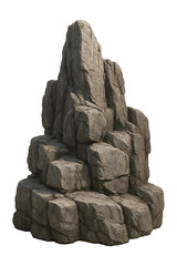 Majestic Stone Landscape High quality Realistic image.