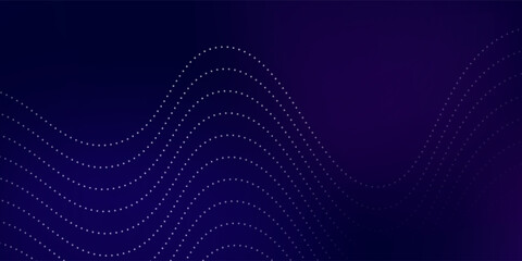 Purple background with many glowing particles. wave glow design simple art good nice
