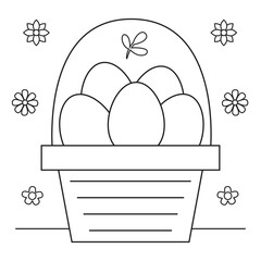 Easter Coloring Pages for Kids – Printable Holiday Activity Sheets