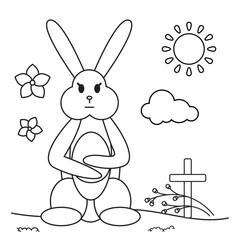 Easter Coloring Pages for Kids – Printable Holiday Activity Sheets