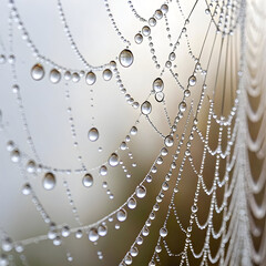 Morning Web of Dew