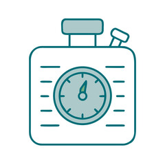 Stopwatch Timer Icon for Web and Graphic Design