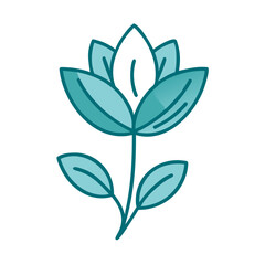 Tulip Flower Icon for Web and Graphic Design