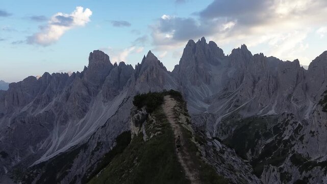 panorama of the mountains