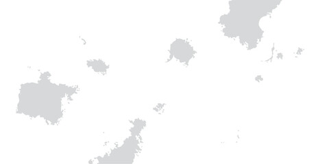 Vector illustration of a detailed map of Italy and the world, showing Europe, continents, and country borders for geography and travel