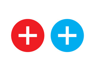 Obraz premium plus button icon