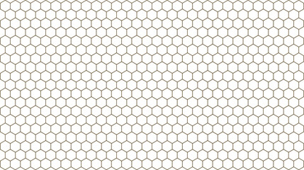 Seamless honeycomb pattern geometric vector background for textile design abstract texture for wallpaper and surface decoration
