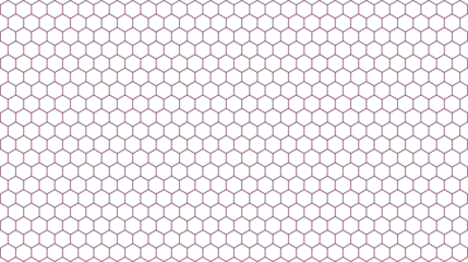 Seamless honeycomb pattern simple geometric vector background for wallpaper textile design and creative projects