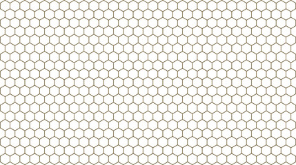 Seamless honeycomb pattern neutral tone geometric background for textile design wallpaper or surface texture