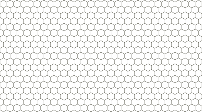 Seamless honeycomb pattern background simple geometric vector design for wallpaper fabric or web design isolated on white