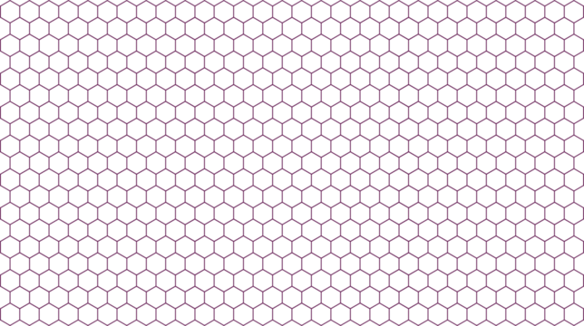 Seamless honeycomb pattern simple geometric vector background for wallpaper textile design and creative projects