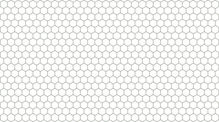 Seamless honeycomb pattern geometric vector background for wallpaper textile design or web page backdrop