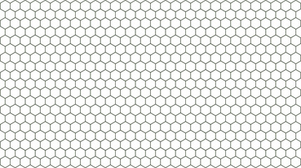 Seamless honeycomb pattern abstract geometric vector background simple texture for graphic design and wallpaper