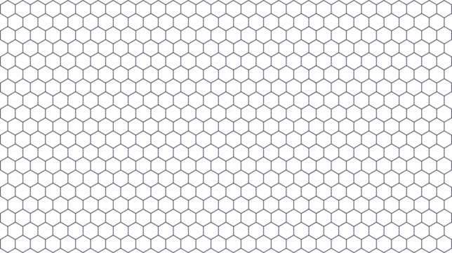 Seamless honeycomb pattern gray hexagonal grid on white background vector design for wallpaper and textile