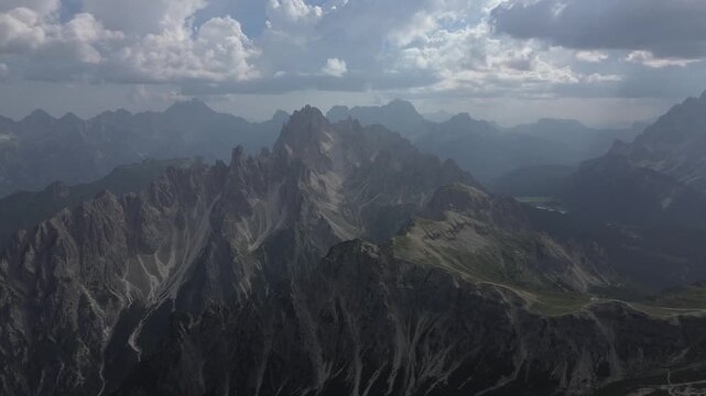 panorama of the mountains