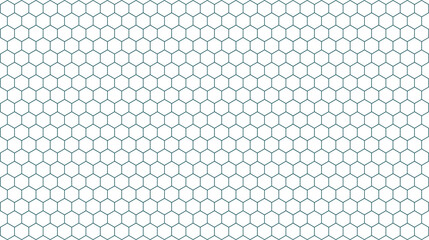 Seamless honeycomb pattern vector illustration of hexagonal grid abstract geometric background for wallpaper and design
