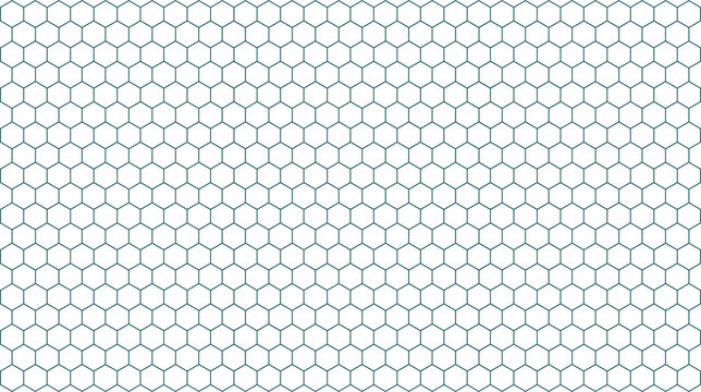 Seamless honeycomb pattern vector illustration of hexagonal grid abstract geometric background for wallpaper and design