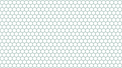 Seamless honeycomb pattern geometric vector background for textile design abstract texture with hexagon shapes