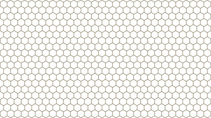 Seamless honeycomb pattern abstract geometric vector background repeating hexagon shapes for textile and surface design