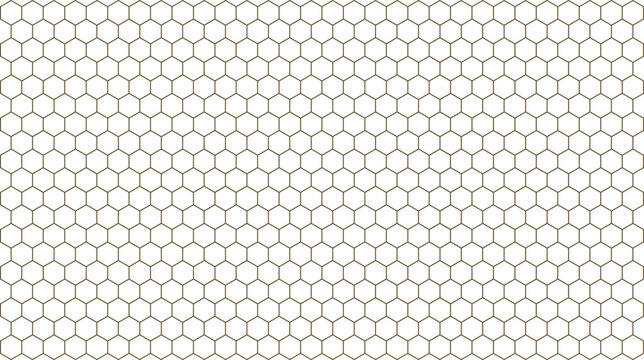 Seamless honeycomb pattern abstract geometric vector background repeating hexagon shapes for textile and surface design
