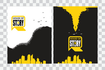House of Story Creative Poster Design