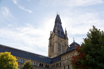 Obraz premium House of Commons of Canada building on Parliament Hill in Ottawa.