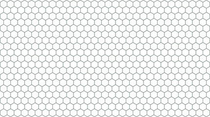 Seamless honeycomb pattern simple geometric vector background ideal for abstract designs and modern wallpapers