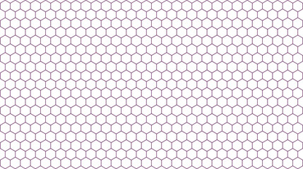 Seamless honeycomb pattern geometric vector background with hexagon shapes ideal for wallpaper and textile design