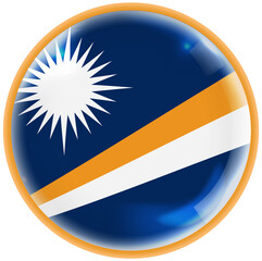 marshall islands flag button