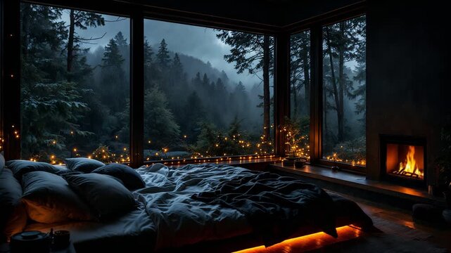 Cozy Mountain Retreat with Fire and Scenic Views, Ideal for Relaxation