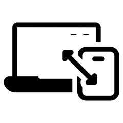 device responsive icon