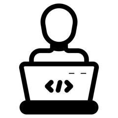 programmer developer icon