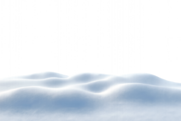 abstract blue background -  Minimalist winter landscape with snow-covered hills and soft contours—transparent background for seasonal design, nature illustration, and tranquil creative projects