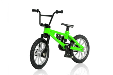 toy bmx bike isolated