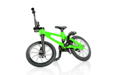 toy bmx bike isolated