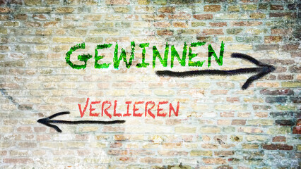 Signposts the direct way to Win versus Loose