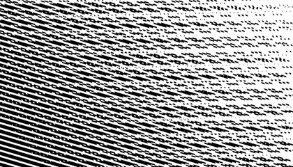 Black and white smooth transition pattern with geometric shapes for sporty and modern background. Fully editable vector element. Vector Format Illustration. 