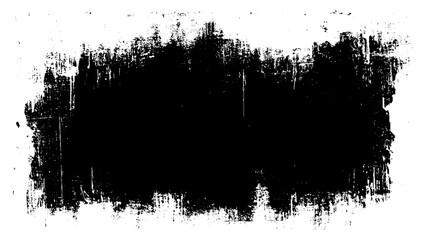 grunge brush stroke. Abstract hand - painted element.