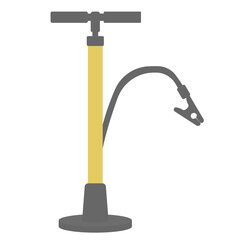 空気入れのイラスト