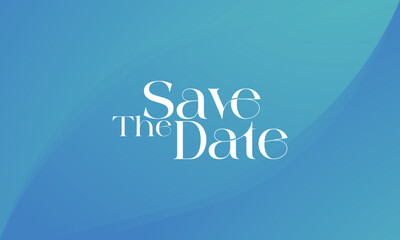 Save the date banner. Can be used for business, marketing and advertising. logo graphic design of event summit made for Technology and upcoming events. Vector EPS 10
