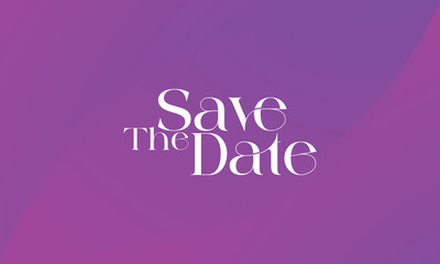 Save the date banner. Can be used for business, marketing and advertising. logo graphic design of event summit made for Technology and upcoming events. Vector EPS 10