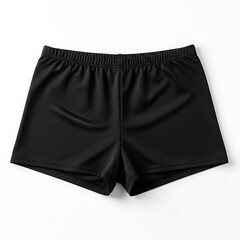 Black athletic shorts for men and women