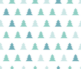 Holiday seamless pattern. Christmas icon ornament. Winter decorative texture