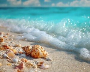 shell on the beach