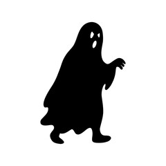 halloween ghost silhouette