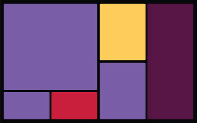 Clean and minimal layout grid template collection for graphic design inspiration