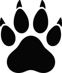 Paw Editable Vector AI File | Adobe Illustrator | Export to SVG, EPS, PDF, PNG, DXF, JPEG