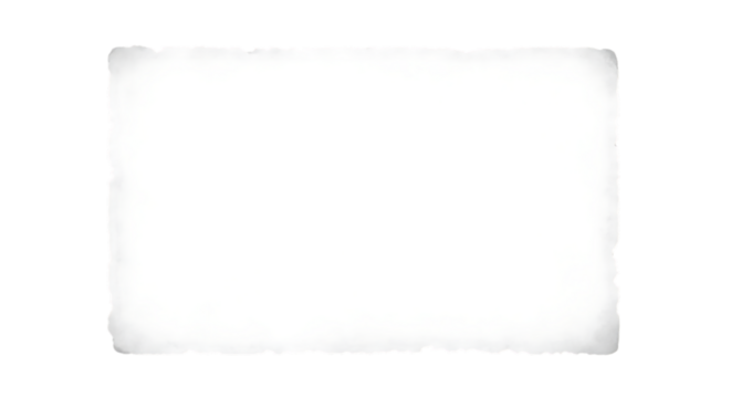 White Rectangle with Torn Edges Isolated on Black whisk isolated on a transparent background