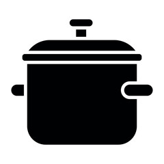 Pressure Cooker Vector Icon – Cooking Equipment Symbol